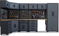 15-Piece Corner Garage Storage Cabinet System by HPDMC