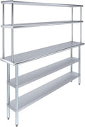 Amgood Stainless Steel Work Table by AmGood