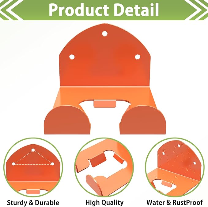 Trimmer Rack Wall Mount Heavy Duty Weedeater Hanger - Image 5