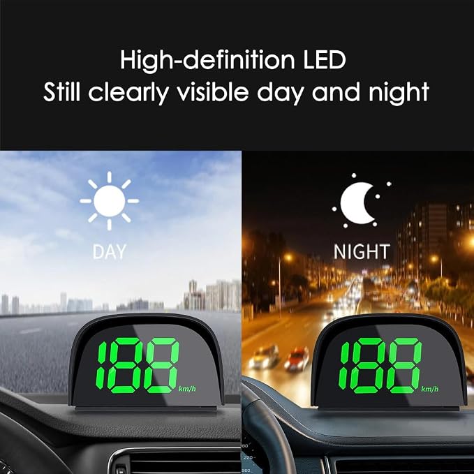 Shkalacar Car Digital GPS Speedometer Car HUD Heads Up Display - Image 5