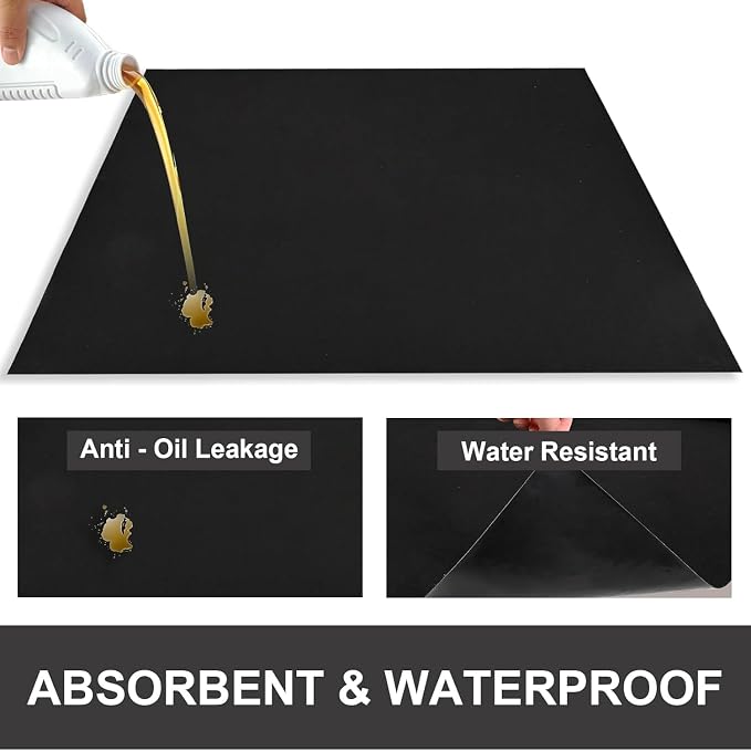 29 * 36IN Oil Spill Mat, Garage Floor Mat, Premium Absorbent Oil Pad, Waterproof - Image 4