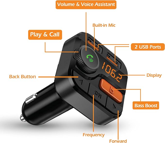 Xtreme Digital Lifestyle Accessories Armor All Wireless Bluetooth FM Transmitter - Image 2