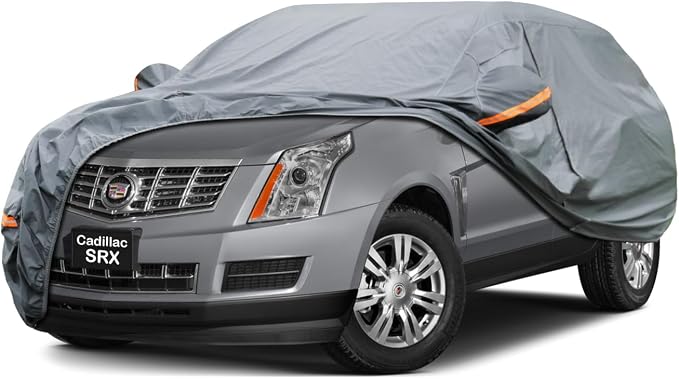 Premium Car Cover Custom Fit Cadillac SRX, 16 Layers Heavy Duty Car Cover by GUNHYI