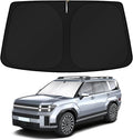 KUST Windshield Sun Shade for 2024 2025 2026 Hyundai Santa Fe Custom Fit by KUST
