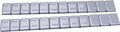 YIZBAP Wheel Weights Gray 1/4oz, 24 oz/Box, by YIZBAP