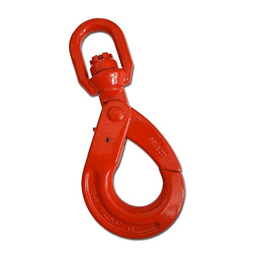 Swivel Self-Locking Hook 11684 lbs Heavy Duty Swivel Lifting Hook Swivel by YANBORUI