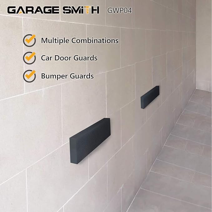 Garage Smith GWP04 Garage Wall Protector Car Door Protectors, Designed in - Image 5