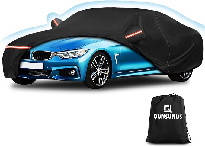 QUNSUNUS Waterproof Car Cover for BMW M4/ 4 Series 420i 428i 430i 435i 440i /4 by QQUNSUNUS