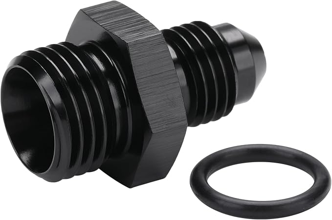 4AN Male Flare to 6AN ORB O-ring Boss Fuel Pump Rail Adapter Fitting Aluminum - Image 5