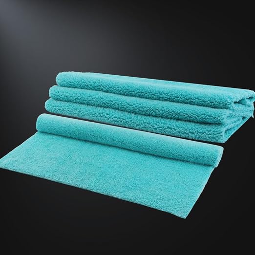 SPTA Microfiber Drying Towel Car Wash Drying Towel, 6 Pack Super Plush Edgeless - Image 2