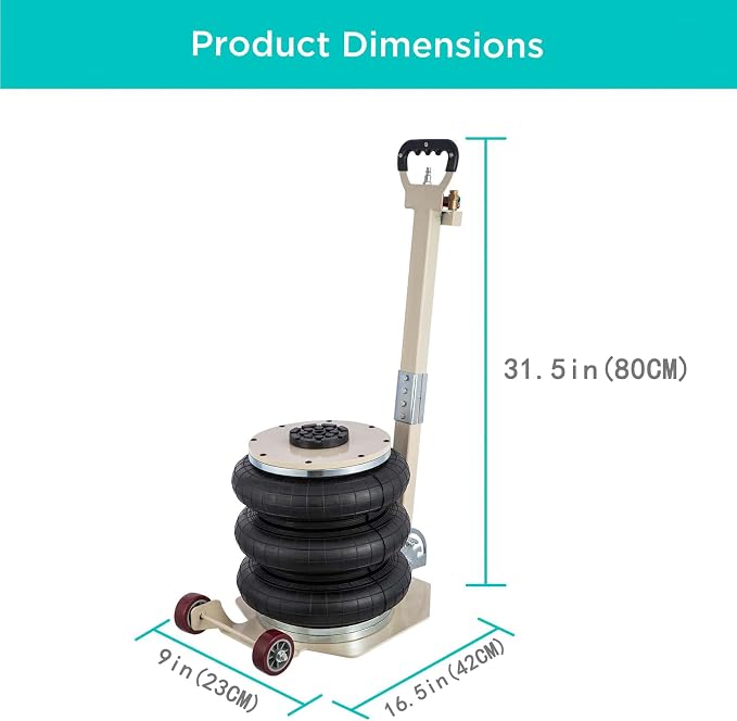 CXRCY 5 Ton Air Jack for Cars & Trucks - Image 6