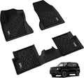 3W Floor Mats Fit for Jeep Renegade 2015-2023 TPE All Weather Custom Fit Floor by 3W