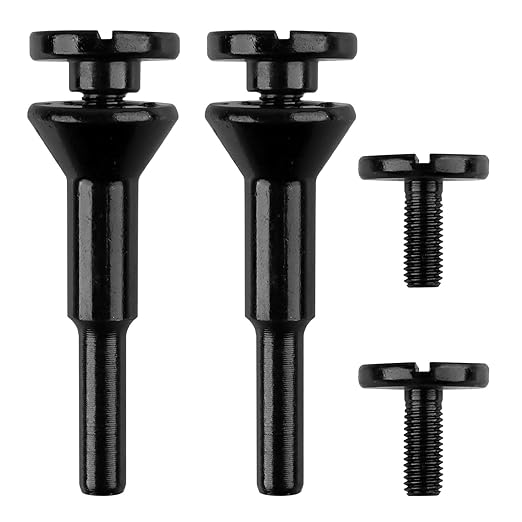 2 Pack Die Grinder Cut Off Wheel Arbor, Mounting Mandrel 3/8" & 1/4" Arbor by AOKLIT