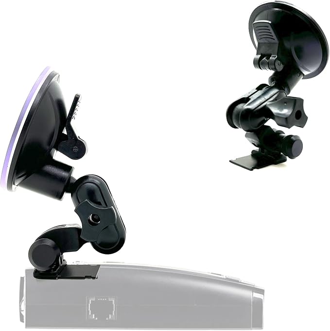 Ehnanced Dual Ball Joint Adjust Suction Cup Bracket Compatible forfor Escort by LycoGear