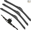 4 Wipers Set for Toyota FJ Cruiser 2007-2014, Windshield Wiper Blades Original by SCTIOANSNOemWiperBlades