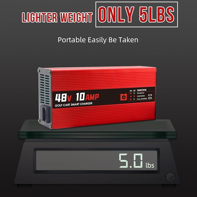48V 10AMP Golf Cart Battery Charger - Image 4