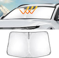 T TGBROS Windshield Sun Shade for Hyundai Santa Cruz Accessories 2022-2024 2025 by TTGBROS