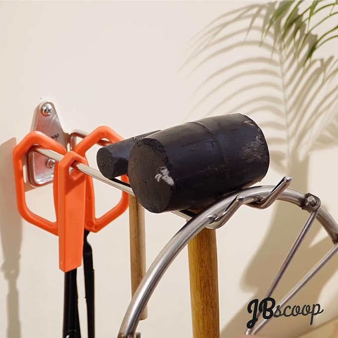 JBscoop Stainless Steel 304 Garage Hooks, Heavy Duty Organizer & Wall Mount - Image 3
