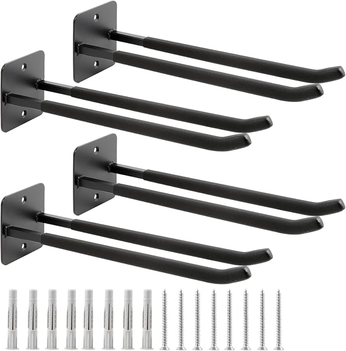 Sinoer Upgraded Heavy Duty Garage Hooks, Utility Steel Garage Hooks, 14 Inch by Sinoer