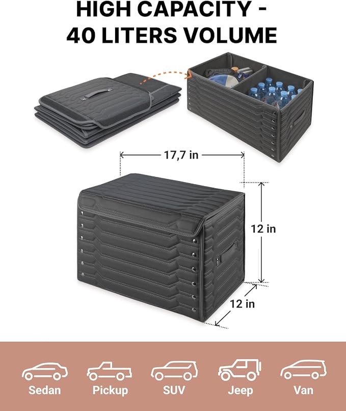 Trunk Storage 17.7" Collapsible Crate - Image 7