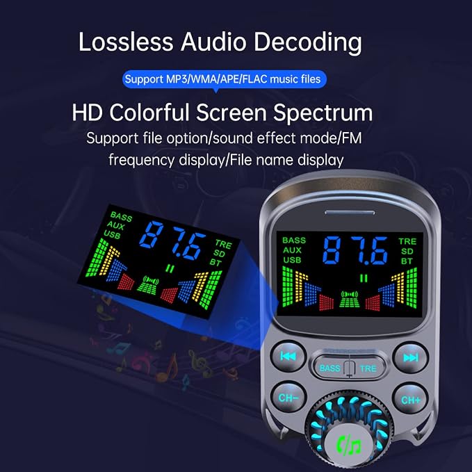 Colorful HD Lossless Sound Quality EQ Sound Adjustment Hands-Free Calling QC3.0 - Image 6