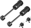 METOWARE Trailer Tongue Coupler Lock 1/4" Dia, 3-1/2" Span, Trailer Hitch Lock by METOWARE