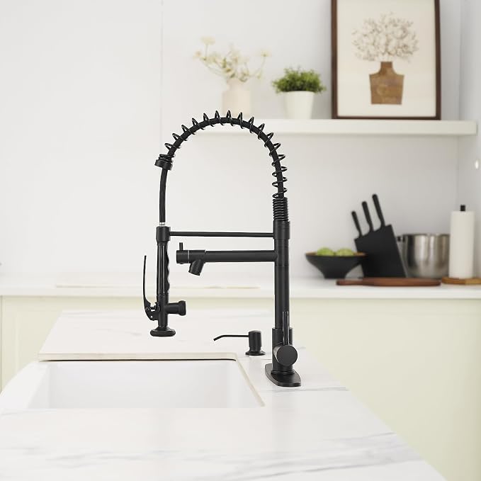 Fapully Commercial Pull Down Kitchen Sink Faucet - Image 8