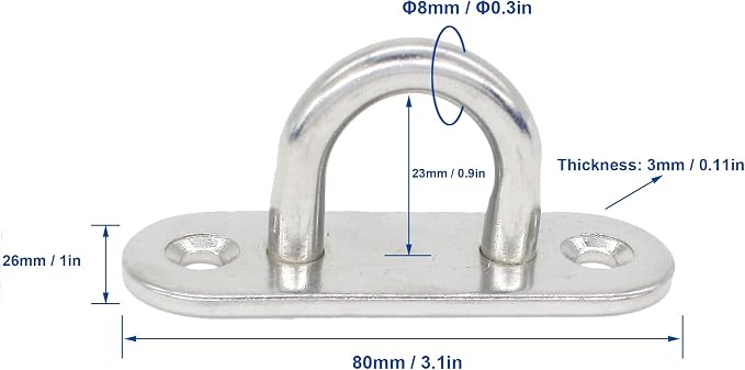 Stainless Steel Ceiling Hooks & Wall Hangers - Image 2