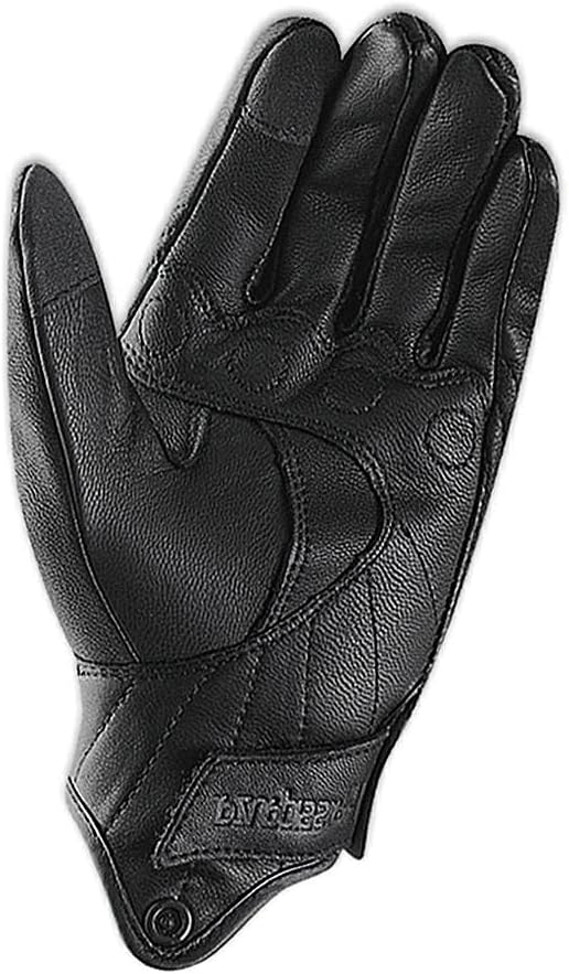 Harssidanzar Women's Motorcycle Gloves, Leather Motorcycle Gloves, Motorbike - Image 5
