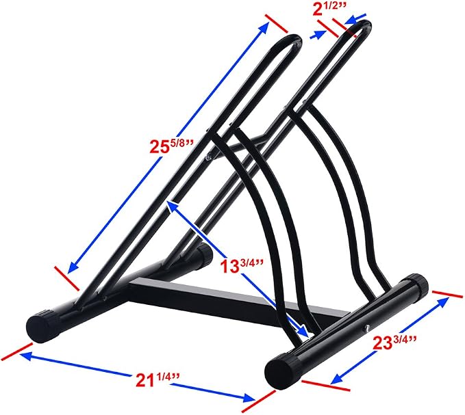 RAD Cycle Mighty Rack Two Bike Floor Stand Bicycle Instant Versitile Pro - Image 7