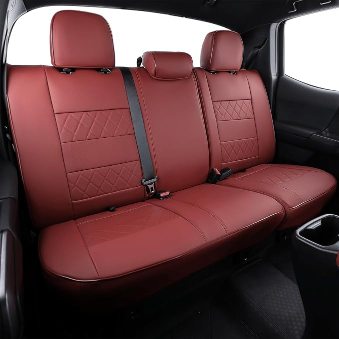 EKR Custom Fit Tacoma Rear Car Seat Covers - Image 3
