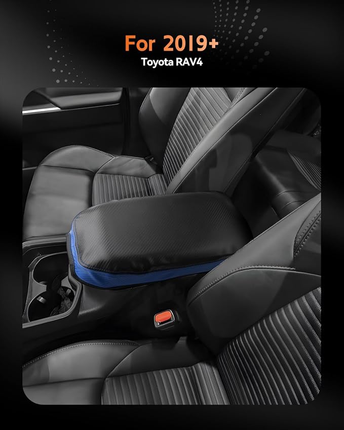 CDEFG for Toyota RAV4 2019-2025 Center Console Cover Armrest Box Cover for RAV4 - Image 2