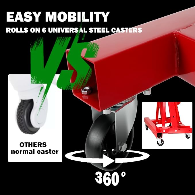 5000LBS Folding Hydraulic Engine Hoist - Image 5