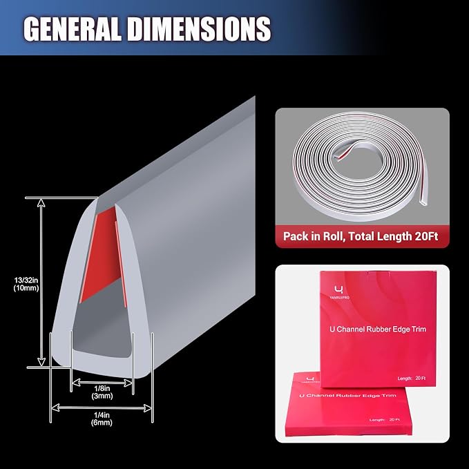 Rubber Edge Trim, Flexible Edge Trim - Image 2