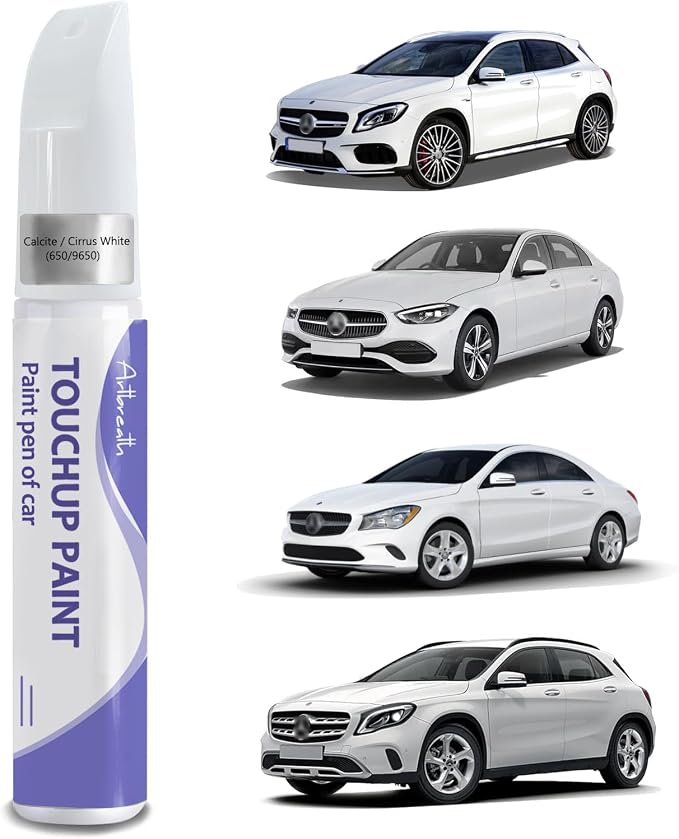 Touch Up Paint for Benz Cirrus White-Exact Match–Chips and Nicks TouchUp Paint by Artbreath