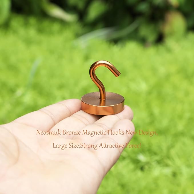 Neosmuk Magnetic Hooks, Cruise Ship Essentials, 120lb+ Heavy Duty Magnetic Hooks - Image 4