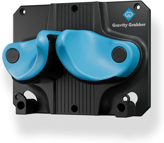 Ultimate Ski & Snowboard Wall Rack | Secure, Non-Slip Storage | Fits Any by GravityGrabber