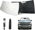 2019-2025 Upgraded for Chevy Silverado 1500 Sunshade, Portable Foldable Sunshade by Raspillere