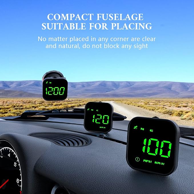 G4S Digital GPS Speedometer, New HUD Car Head Up Display - Image 7