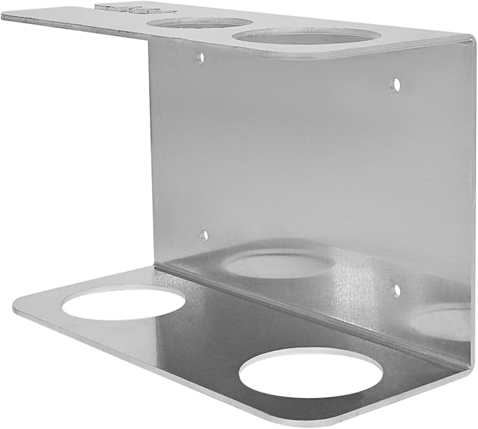 Hand Grease Gun Holder Rack Aluminum Wall Mount Storage Racks Suitable by Unknown