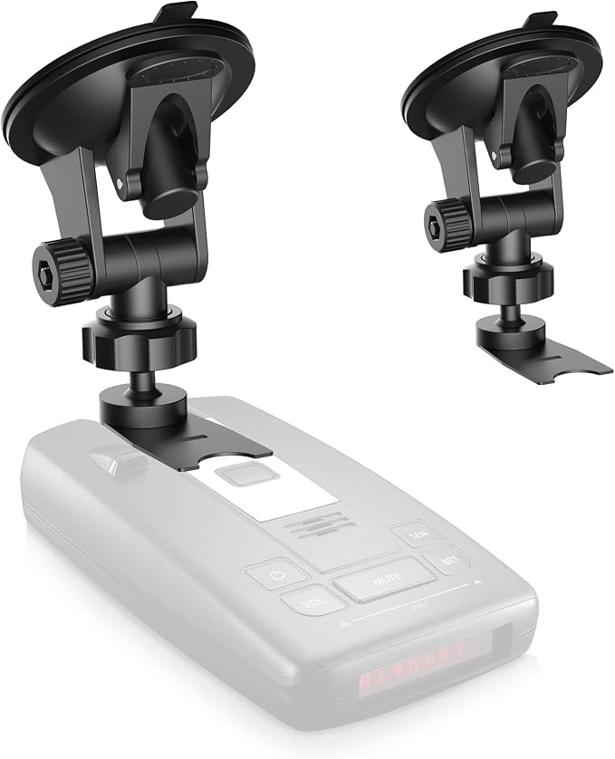 Super Radar Detector Mount, Super Car Windshield, Dashboard Suction Cup Bracket by xsaaczm