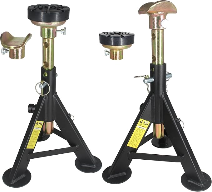 BESTOOL Heavy Duty Jack Stands, Easy Switching -4 Ton, 000 lbs Capacity by BESTOOLGARAGEEQUIPMENT