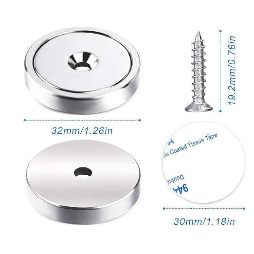 LOVIMAG Neodymium Cup Magnets, 110LBS Holding Force Strong Rare Earth Magnets - Image 3