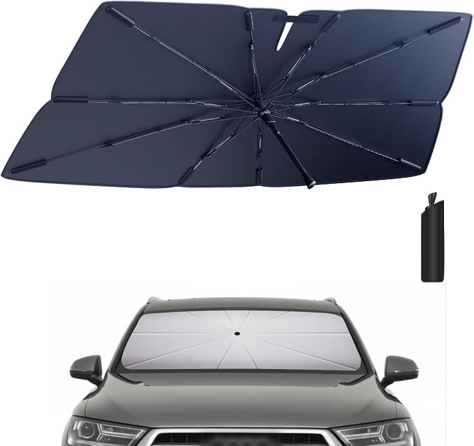Windshield Sun Shade Umbrella: Custom Fit by HIMUMOY