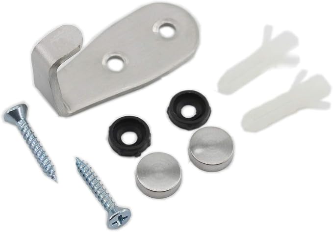Stainless Steel Coat Hooks - Image 5