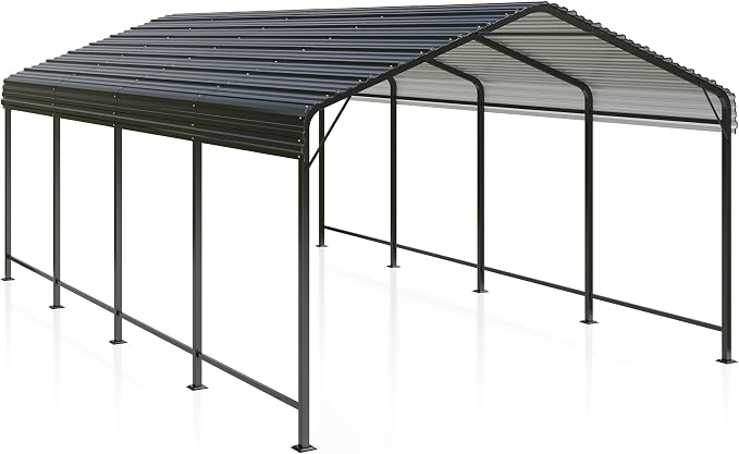 Carport 12x20 FT Metal Carport - Image 8