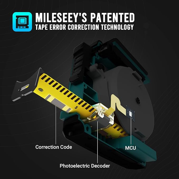 MiLESEEY DT20 Laser Tape Measure 3-in-1, 130FT Laser Distance Meter, 16FT - Image 4