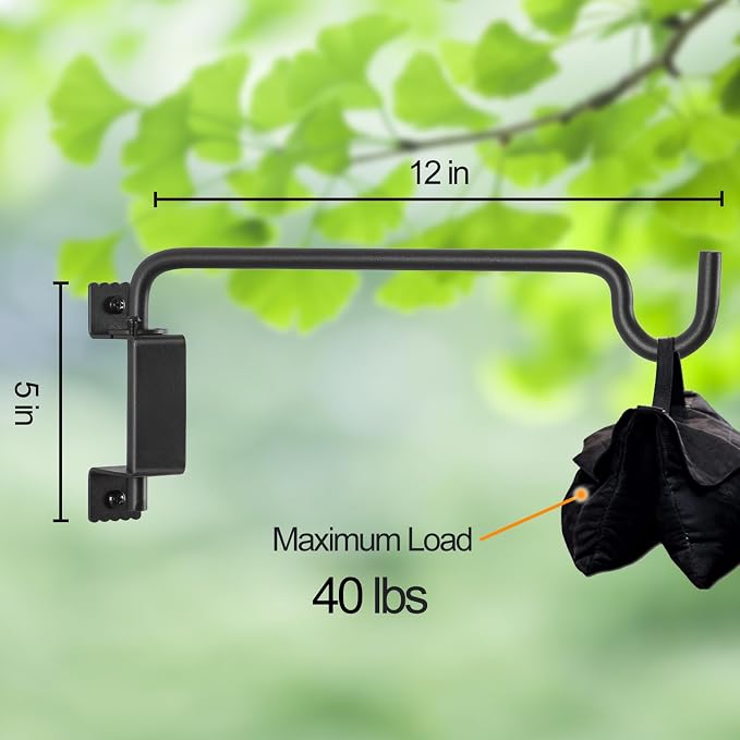 12" 360° Swivel Plant Hanger - Image 2