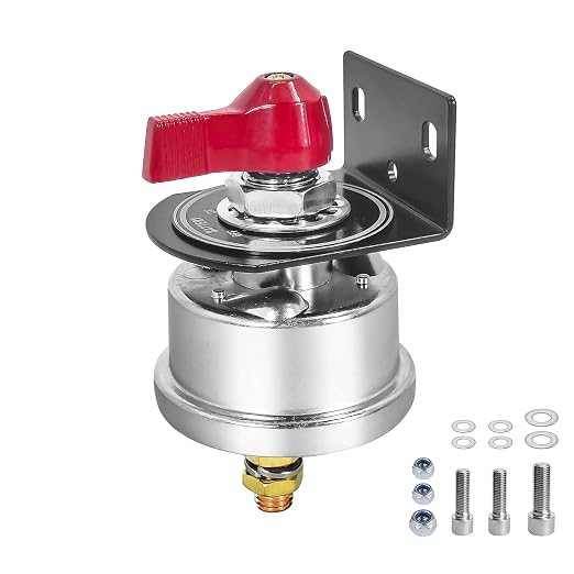 High Current Battery Disconnect Switch 200A, 12-48V Battery Power Cut Off by CXCESNS