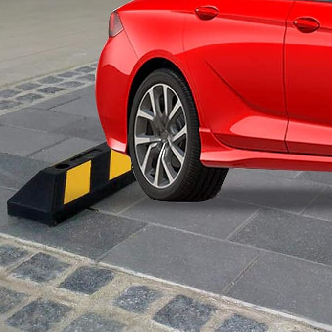 72" Rubber Parking Curbs Block Target - Image 9